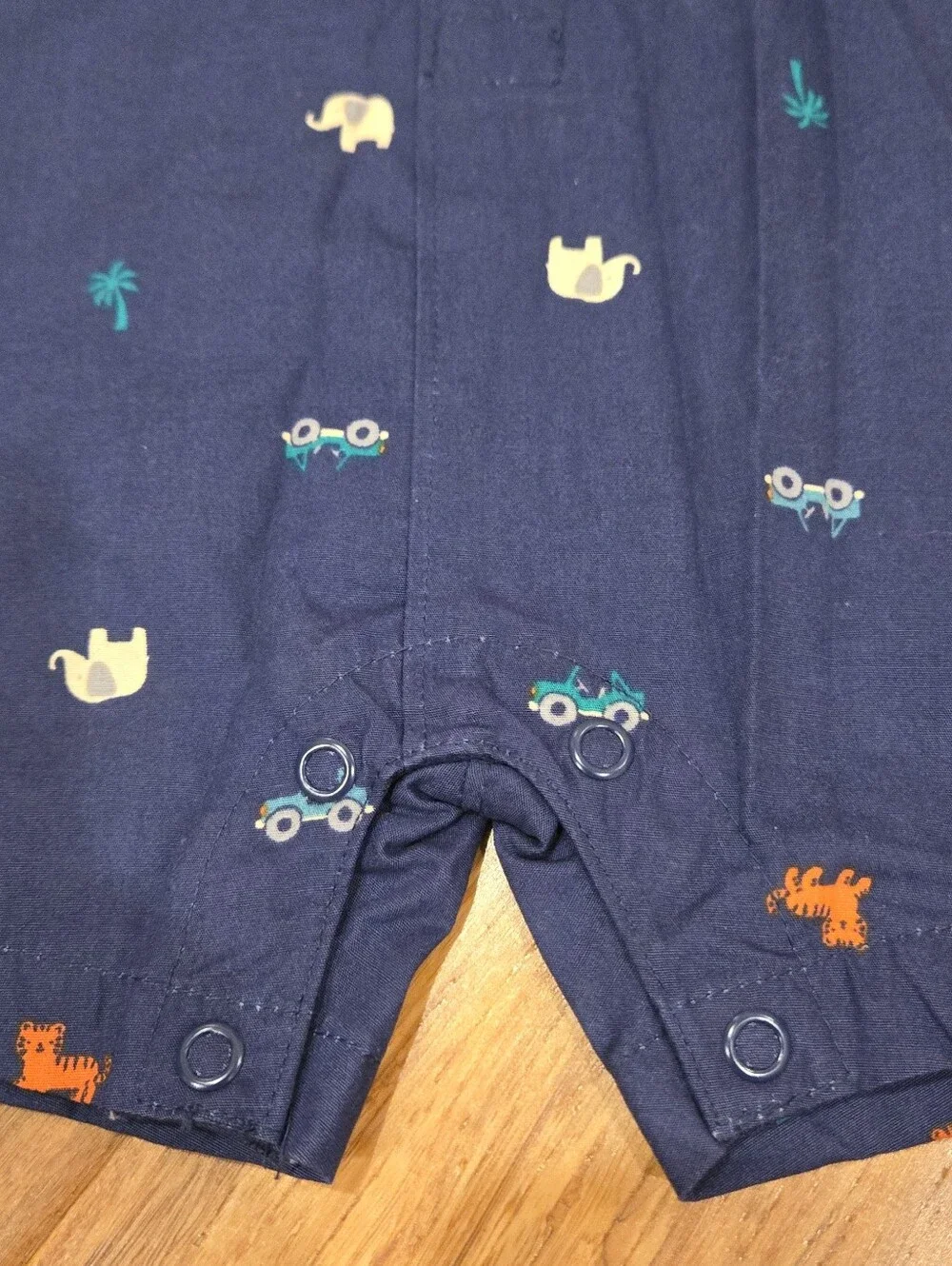 Carter's Baby Toddler Safari Shorts Romper
